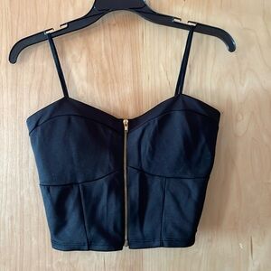2Cute zip up Cami top